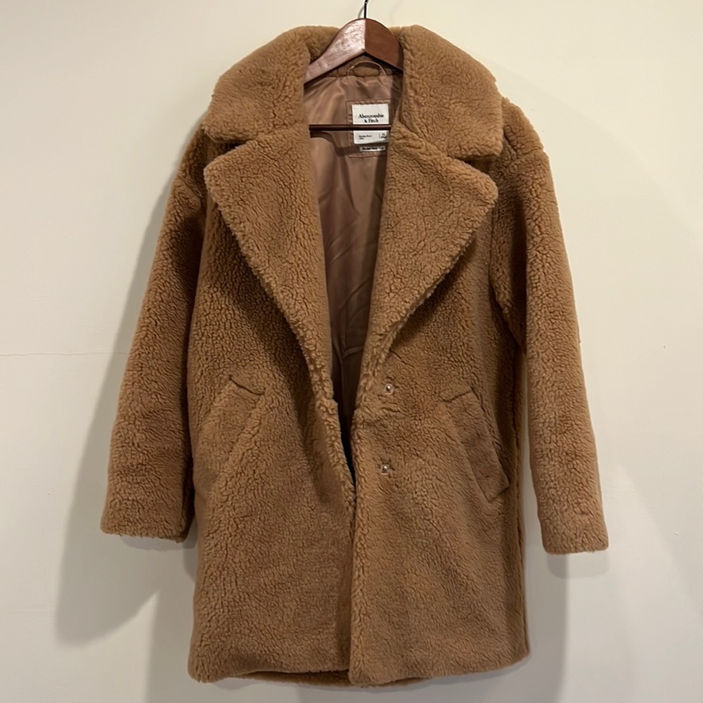 Abercrombie & Fitch Teddy Coat